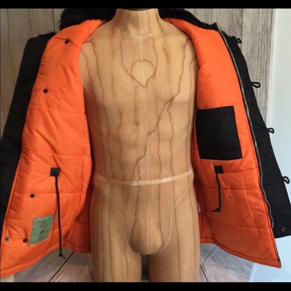 Alpha Industries N-3B Snorkel Parka ECWS Jacket Size Men’s Small Regular - Picture 4 of 4